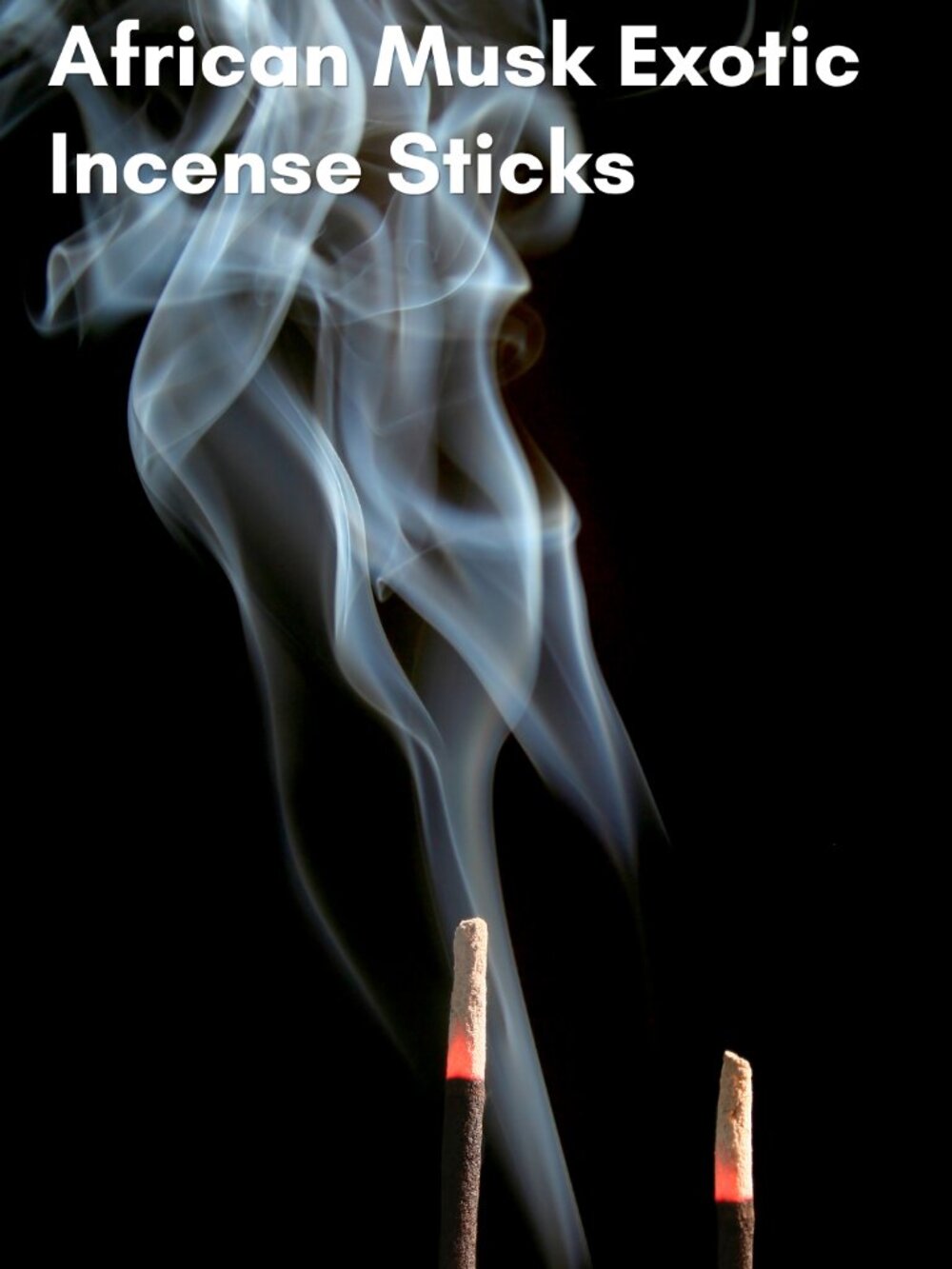 African Musk Exotic Incense Sticks 1 Dozen